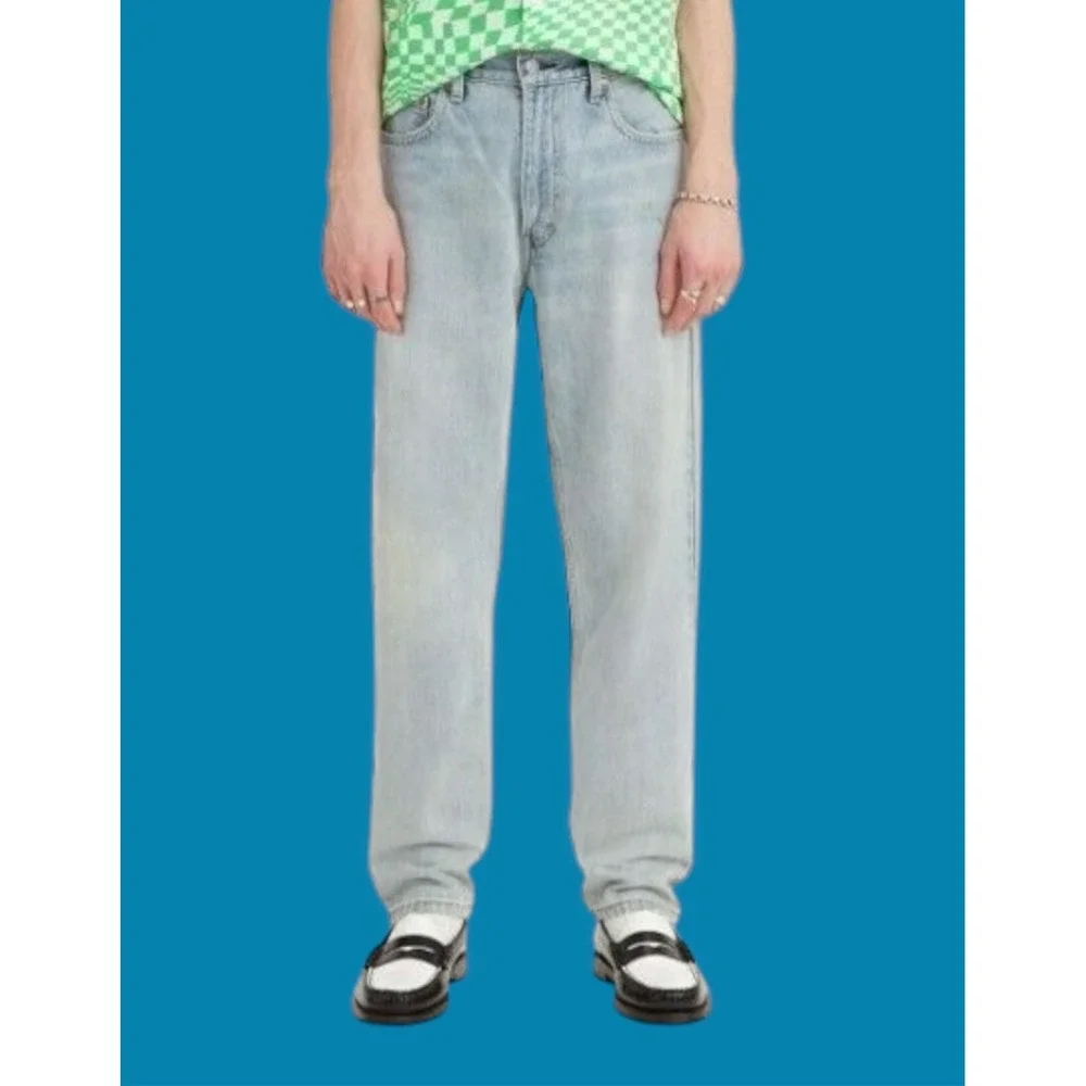 Levi's Men's 550 '92 Relaxed Taper Jeans 33x30 In the Waves Light Wash‎ NEW